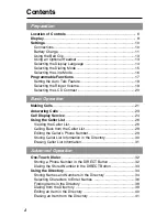 Preview for 4 page of Panasonic KX-TG2551CS Operating Instructions Manual