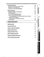 Preview for 5 page of Panasonic KX-TG2553B - 2.4GHz DSS Cordless Phone Operating Instructions Manual