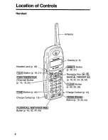 Предварительный просмотр 6 страницы Panasonic KX-TG2553B - 2.4GHz DSS Cordless Phone Operating Instructions Manual