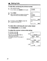 Предварительный просмотр 20 страницы Panasonic KX-TG2553B - 2.4GHz DSS Cordless Phone Operating Instructions Manual