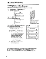 Предварительный просмотр 36 страницы Panasonic KX-TG2553B - 2.4GHz DSS Cordless Phone Operating Instructions Manual