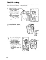 Предварительный просмотр 46 страницы Panasonic KX-TG2553B - 2.4GHz DSS Cordless Phone Operating Instructions Manual