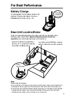 Предварительный просмотр 3 страницы Panasonic KX-TG2553CS Operating Instructions Manual