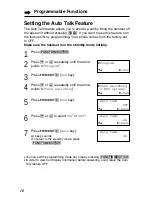 Предварительный просмотр 18 страницы Panasonic KX-TG2553CS Operating Instructions Manual