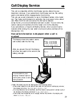 Предварительный просмотр 23 страницы Panasonic KX-TG2553CS Operating Instructions Manual