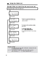 Предварительный просмотр 26 страницы Panasonic KX-TG2553CS Operating Instructions Manual