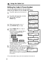 Предварительный просмотр 28 страницы Panasonic KX-TG2553CS Operating Instructions Manual