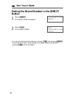 Предварительный просмотр 32 страницы Panasonic KX-TG2553CS Operating Instructions Manual