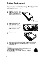 Предварительный просмотр 52 страницы Panasonic KX-TG2553CS Operating Instructions Manual