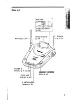 Preview for 7 page of Panasonic KX-TG2553F Operating Instructions Manual