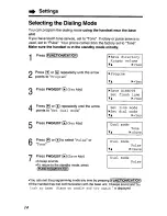 Preview for 14 page of Panasonic KX-TG2553F Operating Instructions Manual