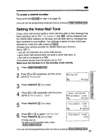 Preview for 41 page of Panasonic KX-TG2553F Operating Instructions Manual