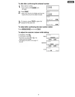 Preview for 15 page of Panasonic KX-TG2559LBS Service Manual