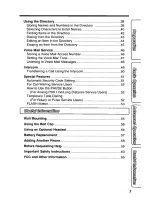 Предварительный просмотр 5 страницы Panasonic KX-TG2562W User Manual