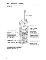 Предварительный просмотр 8 страницы Panasonic KX-TG2562W User Manual