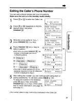 Предварительный просмотр 31 страницы Panasonic KX-TG2562W User Manual