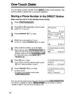 Предварительный просмотр 34 страницы Panasonic KX-TG2562W User Manual