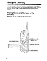 Предварительный просмотр 38 страницы Panasonic KX-TG2562W User Manual