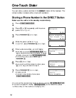 Preview for 34 page of Panasonic KX-TG2563 Operating Instructions Manual