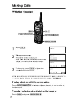 Preview for 20 page of Panasonic KX-TG2563B Operating Instructions Manual