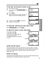 Preview for 21 page of Panasonic KX-TG2563B Operating Instructions Manual