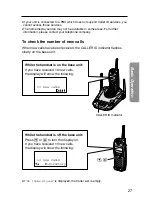 Preview for 27 page of Panasonic KX-TG2563B Operating Instructions Manual