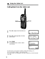 Preview for 30 page of Panasonic KX-TG2563B Operating Instructions Manual