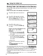 Preview for 32 page of Panasonic KX-TG2563B Operating Instructions Manual