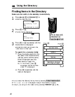 Preview for 42 page of Panasonic KX-TG2563B Operating Instructions Manual