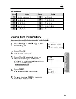 Preview for 43 page of Panasonic KX-TG2563B Operating Instructions Manual