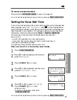 Preview for 47 page of Panasonic KX-TG2563B Operating Instructions Manual