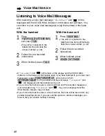 Preview for 48 page of Panasonic KX-TG2563B Operating Instructions Manual