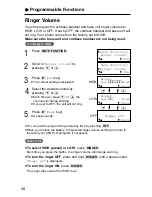 Preview for 20 page of Panasonic KX-TG2564S Operating Instructions Manual