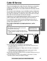 Preview for 29 page of Panasonic KX-TG2564S Operating Instructions Manual