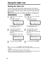 Preview for 30 page of Panasonic KX-TG2564S Operating Instructions Manual