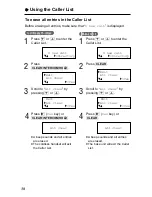 Preview for 38 page of Panasonic KX-TG2564S Operating Instructions Manual