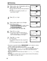 Preview for 40 page of Panasonic KX-TG2564S Operating Instructions Manual