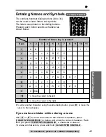 Preview for 41 page of Panasonic KX-TG2564S Operating Instructions Manual