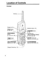 Предварительный просмотр 6 страницы Panasonic KX-TG2570 User Manual