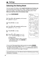 Предварительный просмотр 14 страницы Panasonic KX-TG2570 User Manual