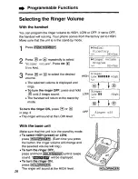 Предварительный просмотр 20 страницы Panasonic KX-TG2570 User Manual