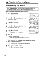 Предварительный просмотр 24 страницы Panasonic KX-TG2570 User Manual