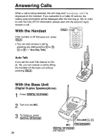 Предварительный просмотр 30 страницы Panasonic KX-TG2570 User Manual