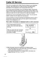 Предварительный просмотр 32 страницы Panasonic KX-TG2570 User Manual