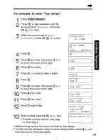 Предварительный просмотр 43 страницы Panasonic KX-TG2570 User Manual