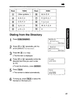 Предварительный просмотр 45 страницы Panasonic KX-TG2570 User Manual