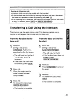 Предварительный просмотр 49 страницы Panasonic KX-TG2570 User Manual