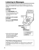 Предварительный просмотр 54 страницы Panasonic KX-TG2570 User Manual