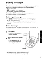 Предварительный просмотр 57 страницы Panasonic KX-TG2570 User Manual