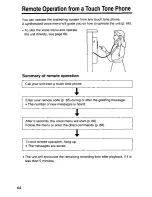 Предварительный просмотр 64 страницы Panasonic KX-TG2570 User Manual